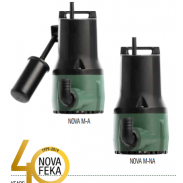 Bơm chìm DAB - NOVA 200 M-NA SV: 0.3HP - Q = 1 - 12 m3/h; H = 6.6 - 1.5 m